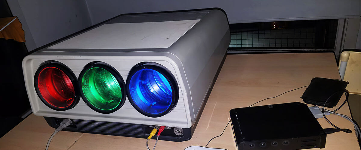 CRT projectors (Cathode Ray Tube)
